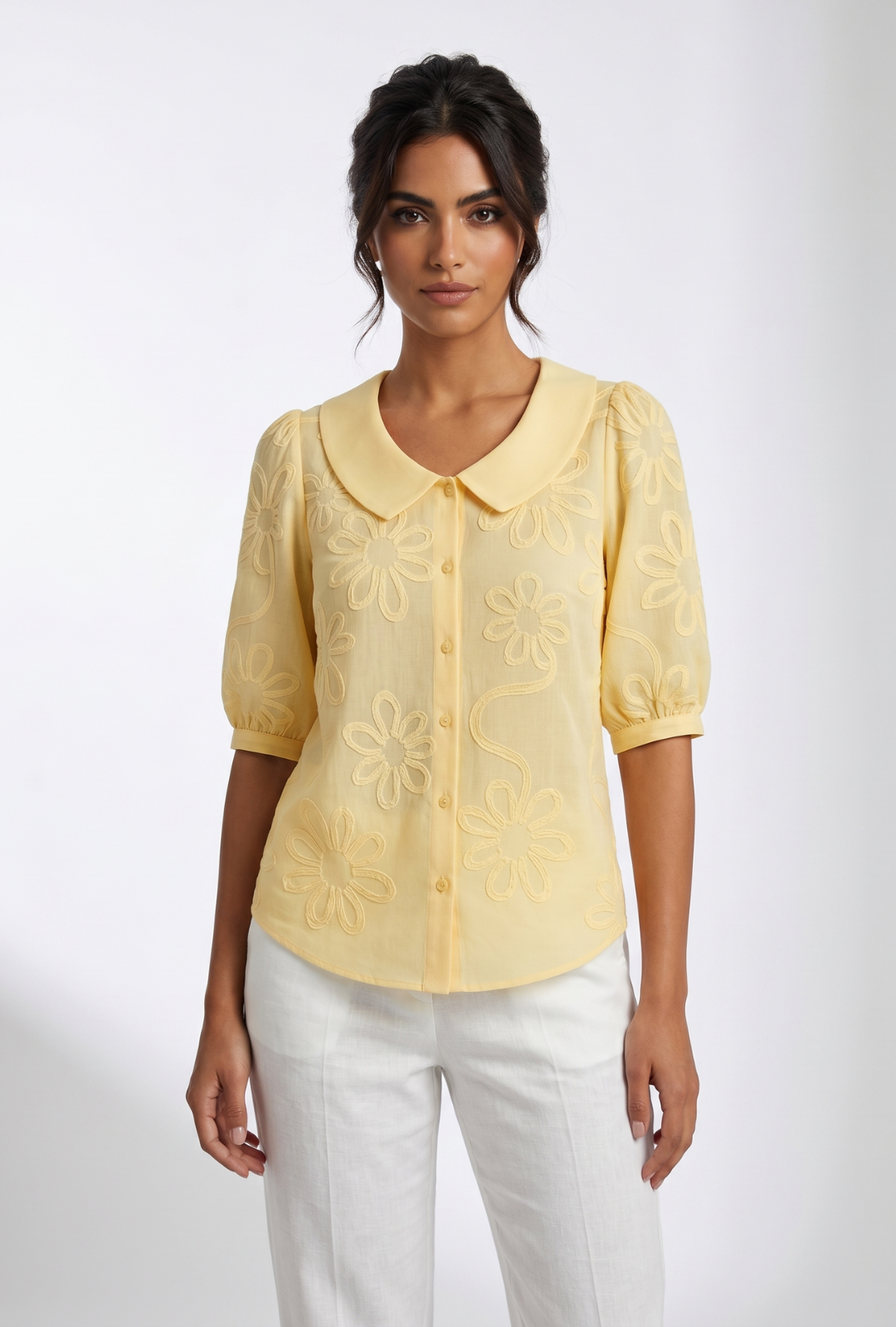 BLUSA FLORA ELEGANTE