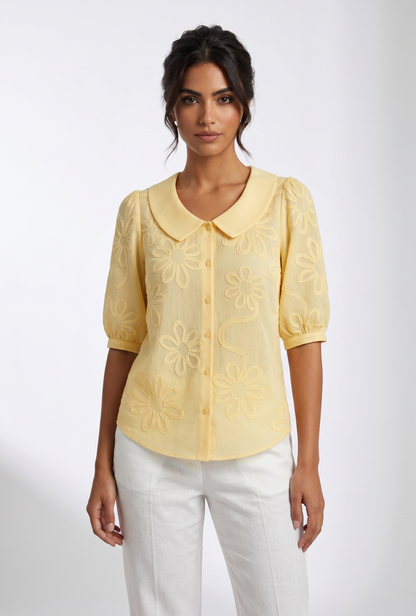 BLUSA FLORA ELEGANTE