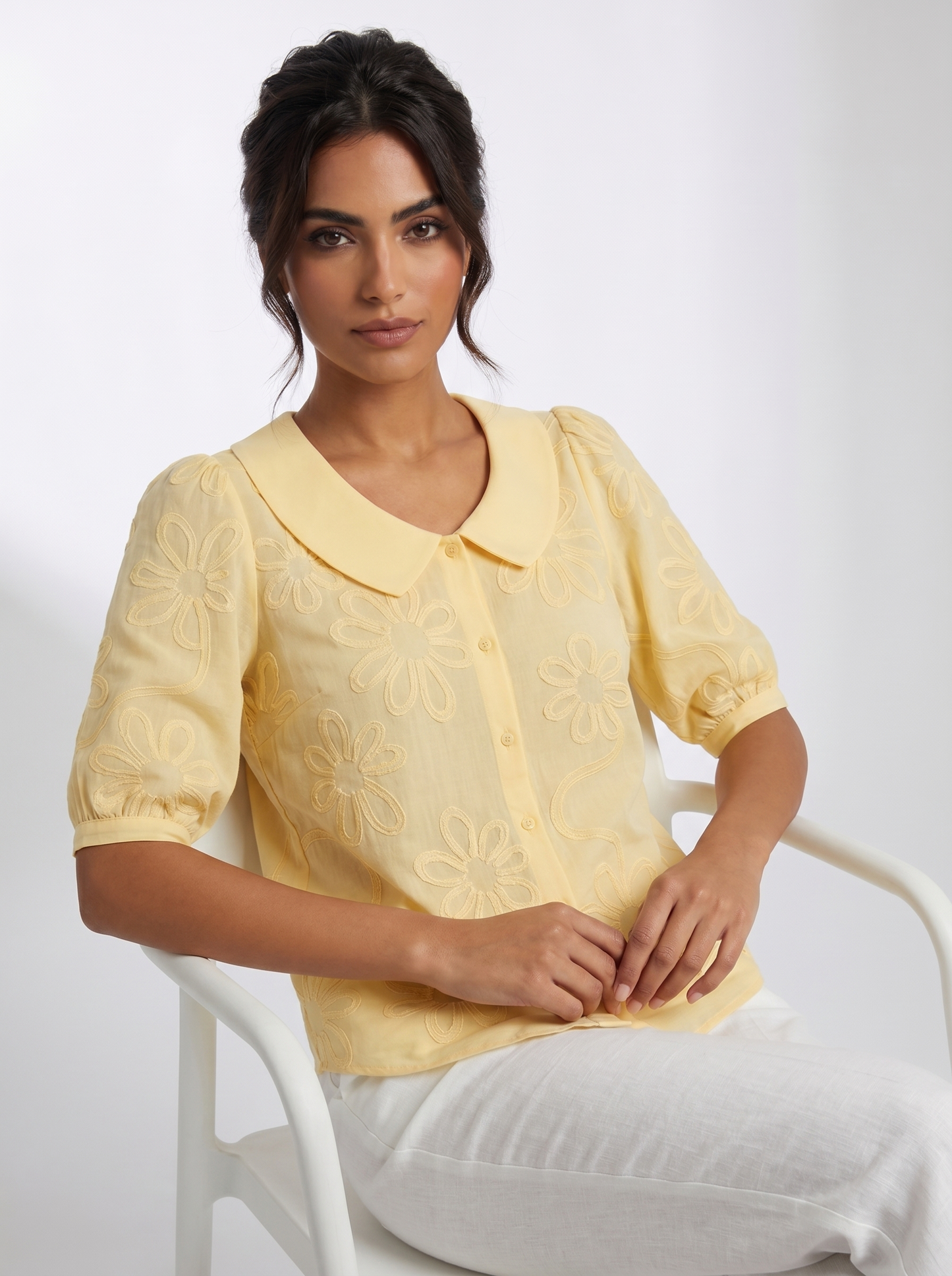 BLUSA FLORA ELEGANTE