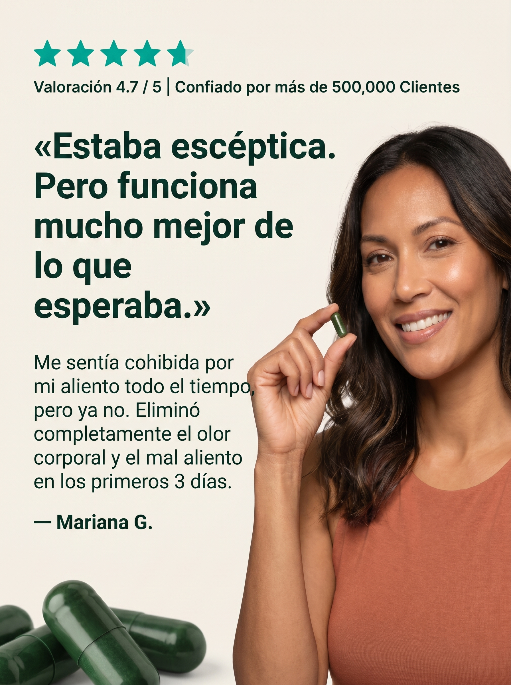 LUMIA™ Desodorante en Cápsulas