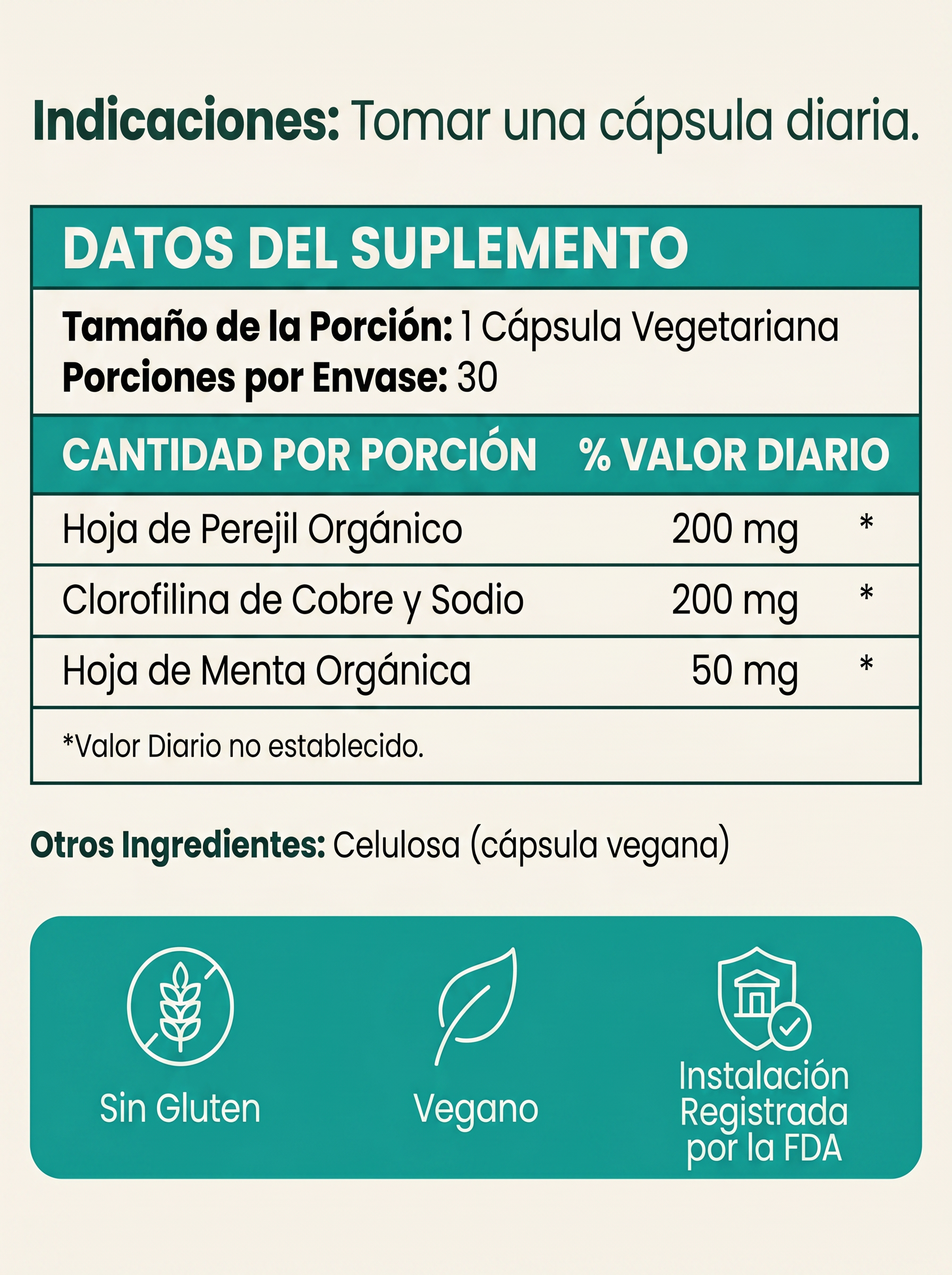 LUMIA™ Desodorante en Cápsulas