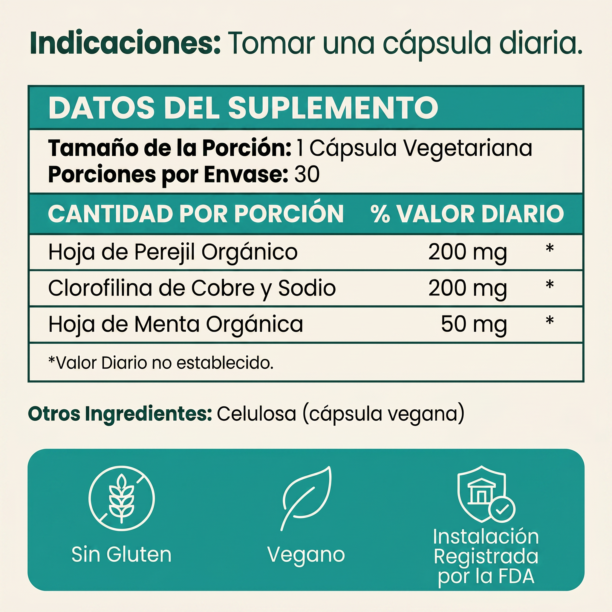 LUMIA™ Desodorante en Cápsulas